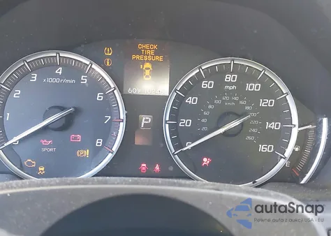 2015 Acura Tlx V6 z USA, uszkodzony, nr VIN 19UUB2F38FA008280